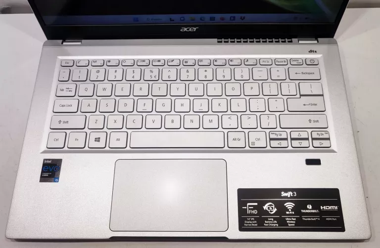 ACER SWIFT 3 I5-1135G7/16GB/512/W11 INTEL EVO