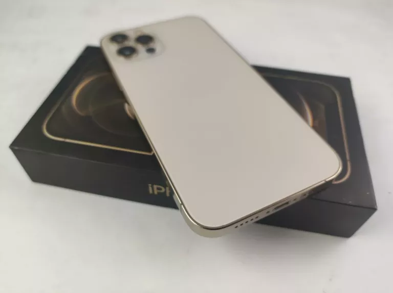 APPLE IPHONE 12 PRO GOLD 128GB PUDEŁKO BAT.82%