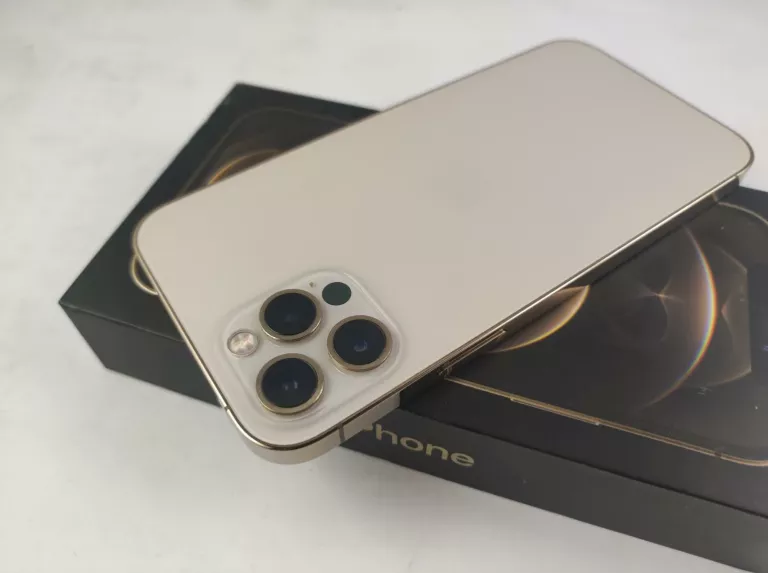 APPLE IPHONE 12 PRO GOLD 128GB PUDEŁKO BAT.82%
