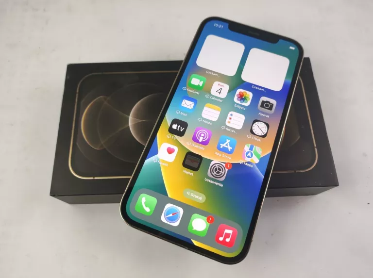 APPLE IPHONE 12 PRO GOLD 128GB PUDEŁKO BAT.82%