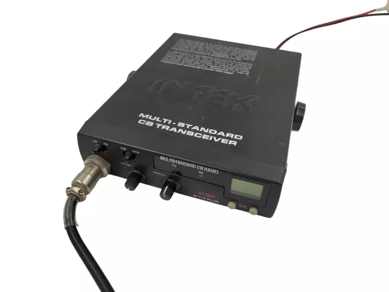 CB RADIO INTEK M-110 PLUS 8X40 4W AM/FM + ANTENA