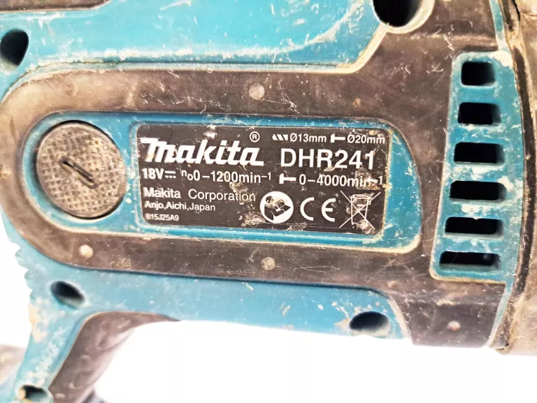 MŁOTOWIERTARKA MAKITA DHR241 2X AKU + ŁADOWARKA!