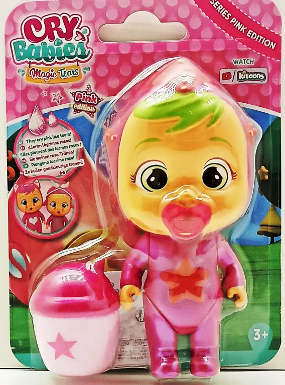LALKA CRY BABIES MAGIC TEARS PINK EDITION