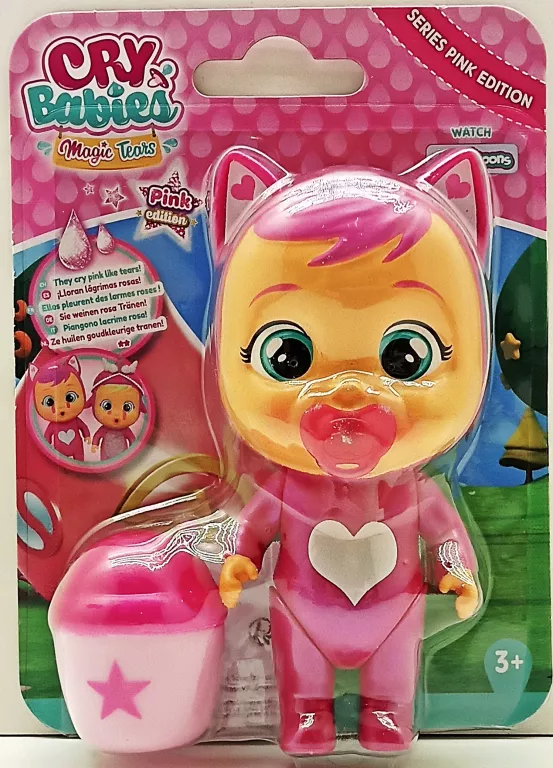 LALKA CRY BABIES MAGIC TEARS PINK EDITION