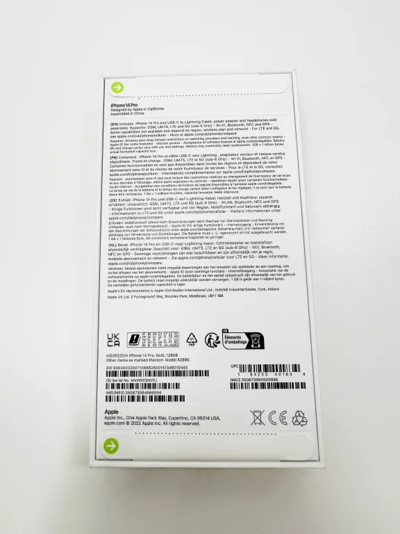 TELEFON IPHONE 14 PRO 128GB ZŁOTY ZAPLOMBOWANY