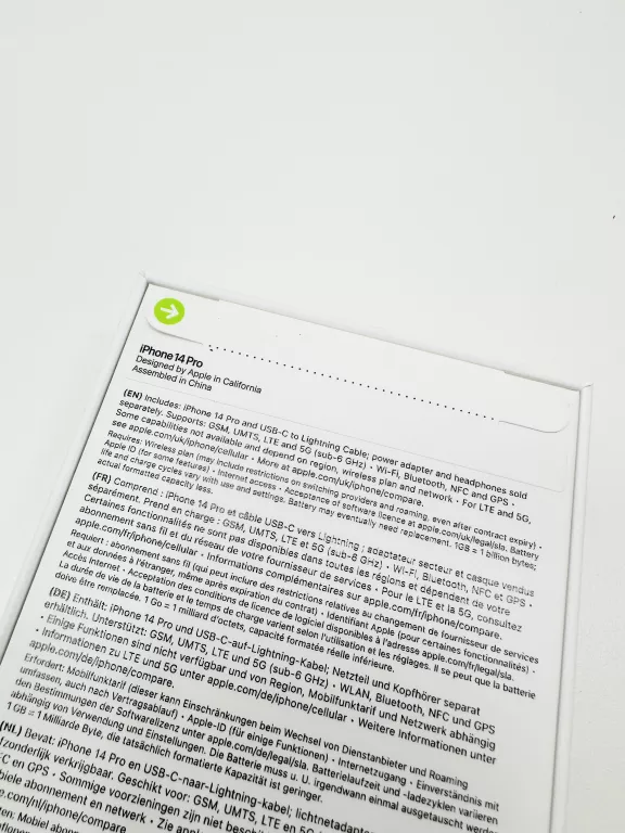 TELEFON IPHONE 14 PRO 128GB ZŁOTY ZAPLOMBOWANY