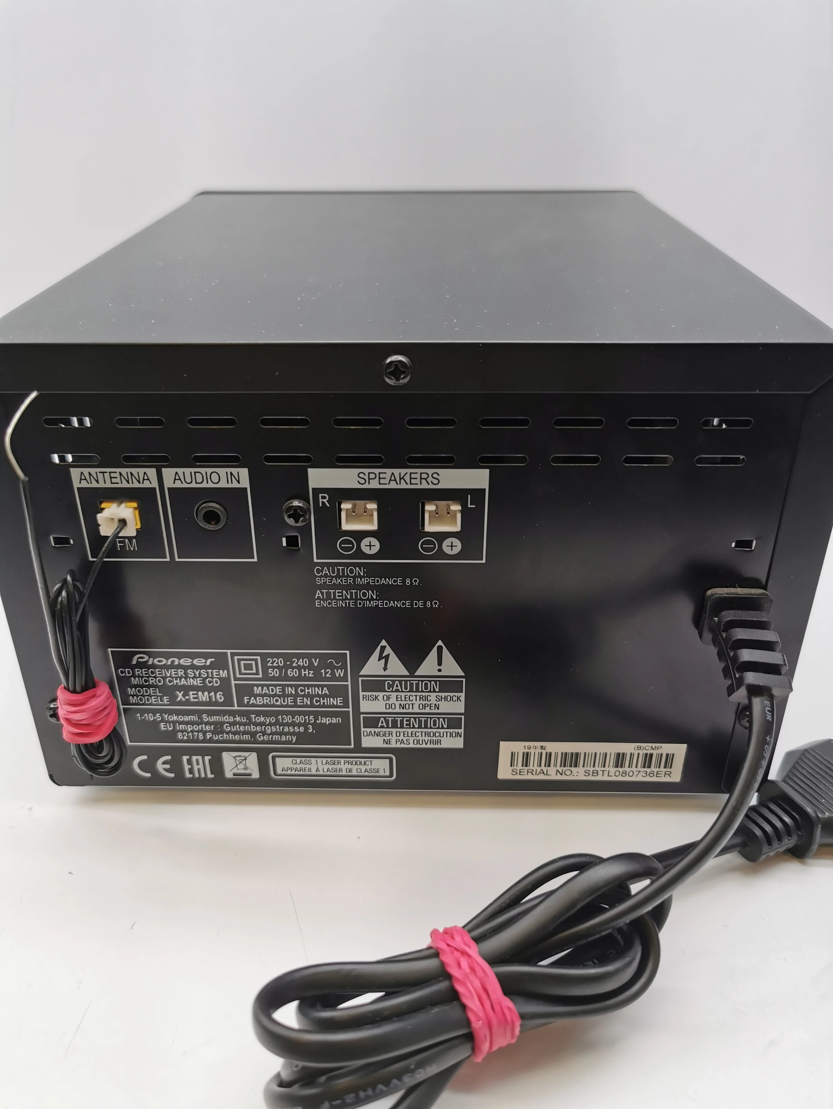 wieza-stereo-pioneer-x-em16-radio-fm