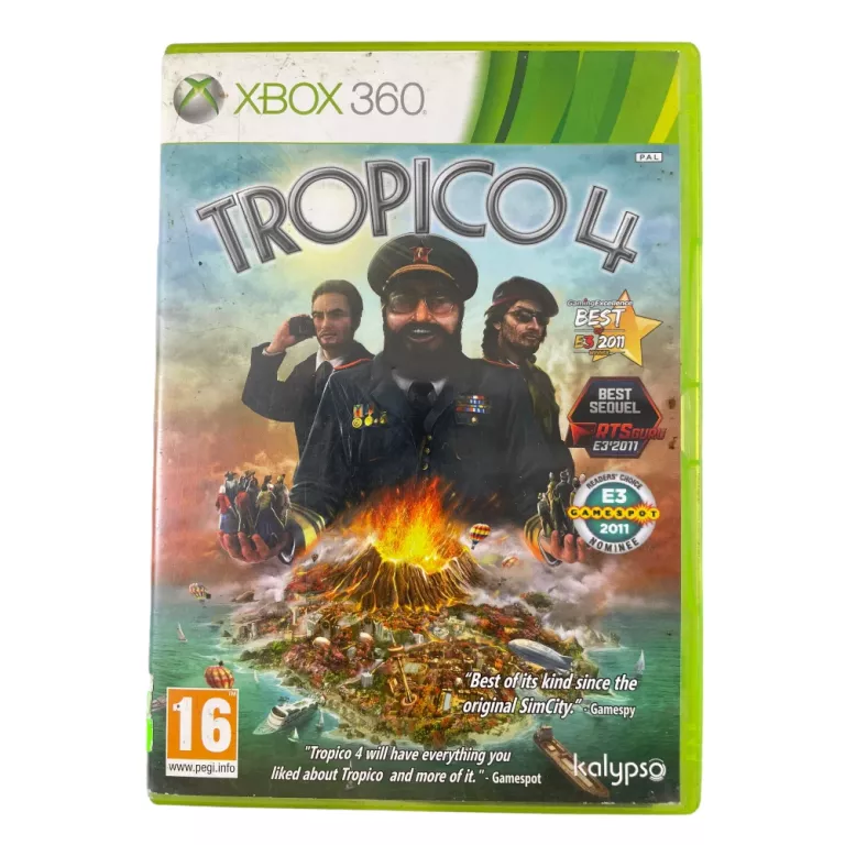 GRA XBOX 360 TROPICO 4