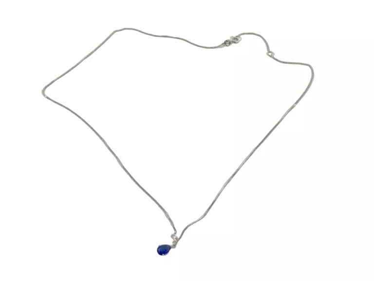 ZŁOTY ŁAŃCUSZEK BIAŁE ZŁOTO 375 1,62 G 46 CM