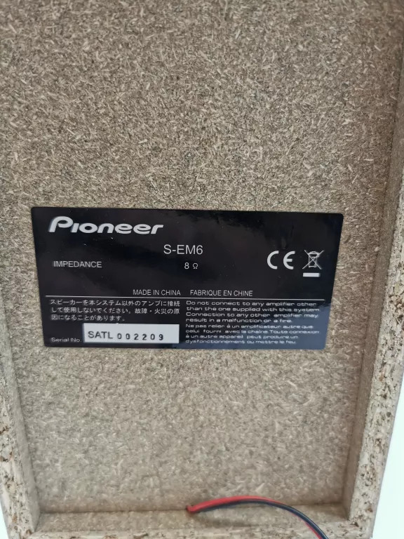 WIEŻA STEREO PIONEER X-EM16