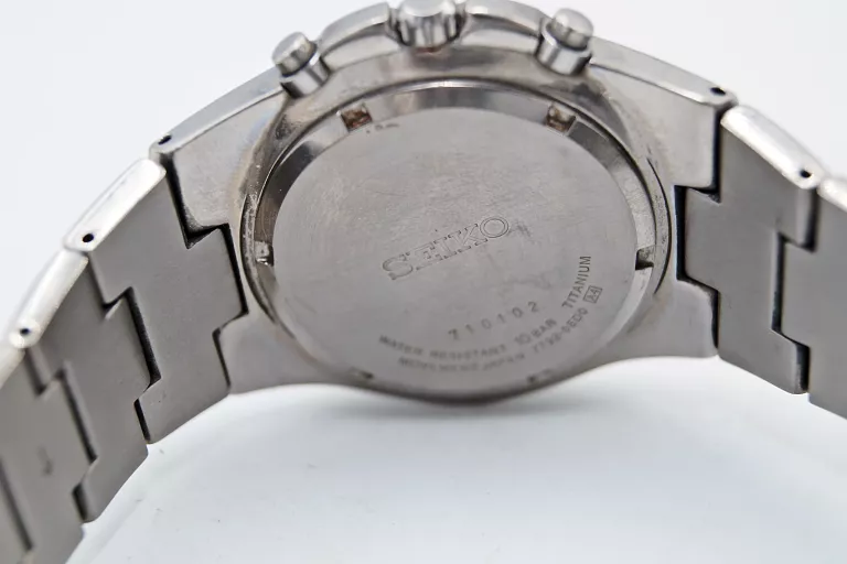 SEIKO CHRONO TITANIUM VINTAGE 7T92-0ED0