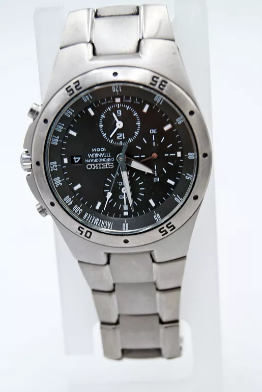 SEIKO CHRONO TITANIUM VINTAGE 7T92-0ED0