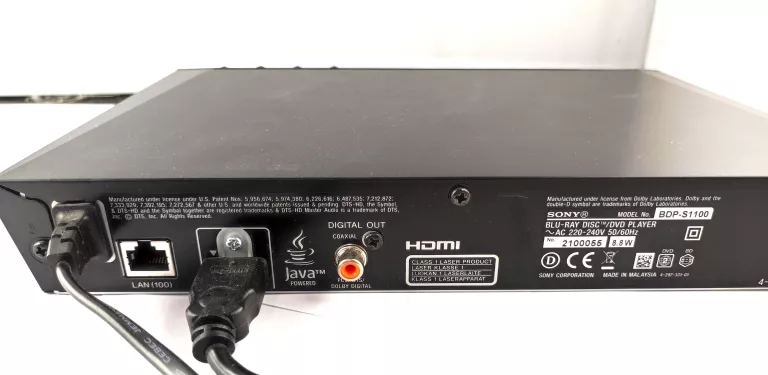 odtwarzacz-blueray-sony-bdp-s1100-pilot-stan-uzywany