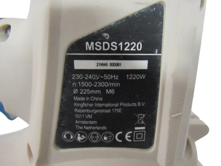 SZLIFIERKA DO GIPSU MACALLISTER MSDS1220