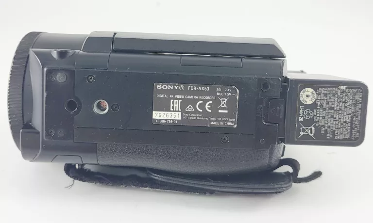 kamera-sony-handycam-fdr-ax53-nosnik-danych-sd