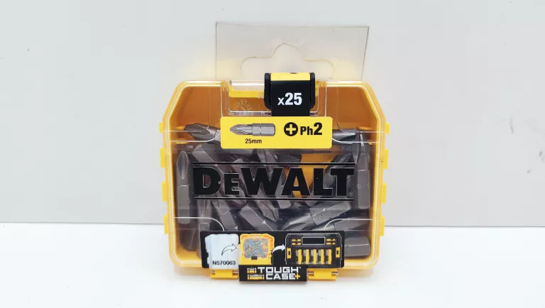 ZESTAW BITÓW WKRĘTARSKICH PH2 25 MM DEWALT DT71522