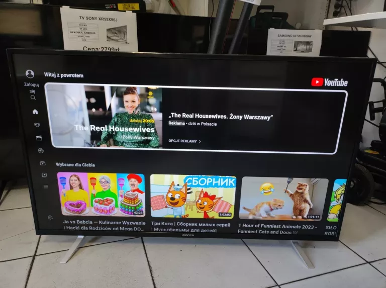 TELEWIZOR MANTA 43LUS79T 43" SMART !
