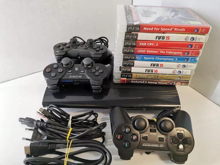 KONSOLA SONY PS3 SUPER SLIM 12GB PADY GRY