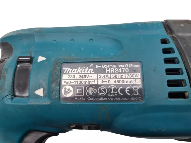 WIERTARKA UDAROWA MAKITA HR 2470 780W 2,4 J