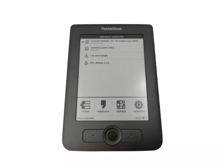CZYTNIK EBOOK POCKETBOOK 611 GREY 6" 2GB
