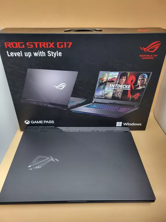 LAPTOP ASUS ROG STRIX G713 R7/RTX3050/16RAM/512SS