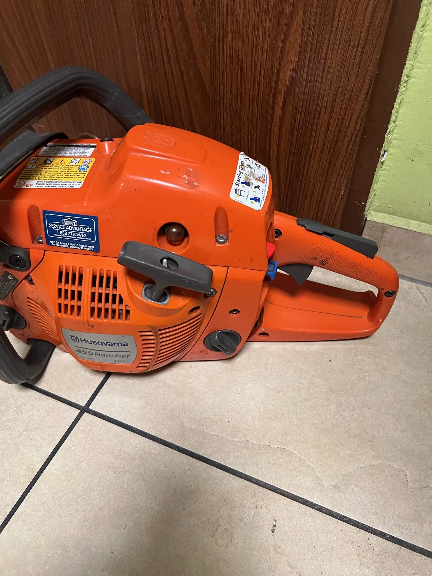 pilarka-spalinowa-husqvarna-455-rancher-35-km-stan-uzywany