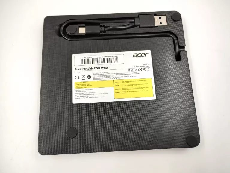 ACER NAPĘD ZEWNĘTRZNY NAGRYWARKA CD DVD-RW USB-C