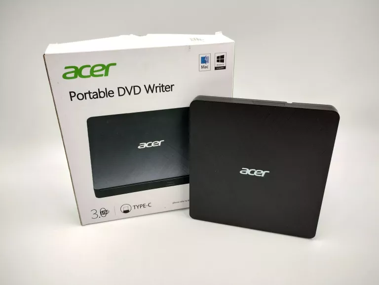 ACER NAPĘD ZEWNĘTRZNY NAGRYWARKA CD DVD-RW USB-C