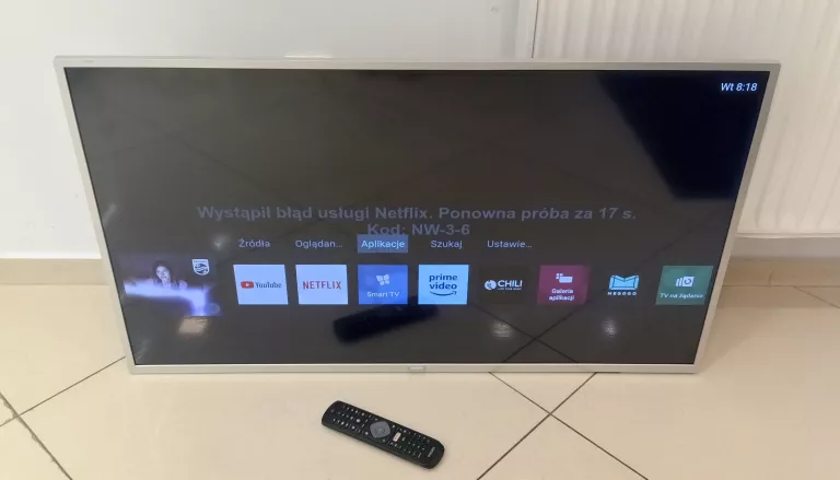 TELEWIZOR PHILIPS 43PFS5823 + PILOT
