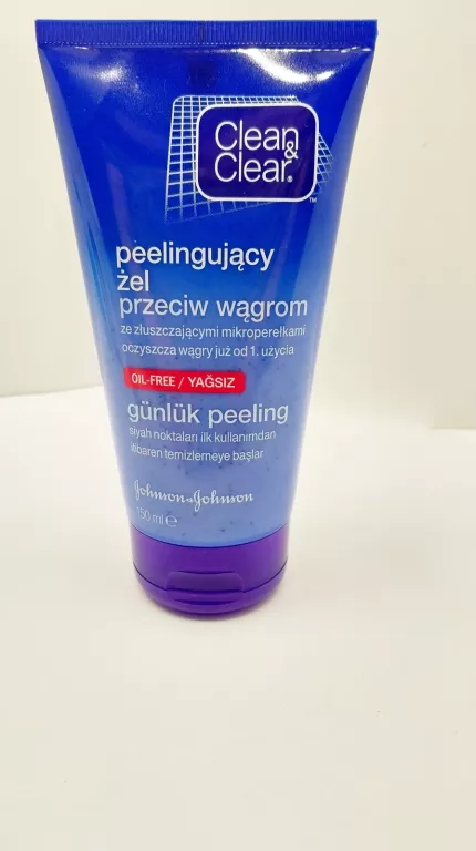 PEELINGUJĄCY ŻEL PRZECIW WĄGROM CLEAN& CLEAR 150ML