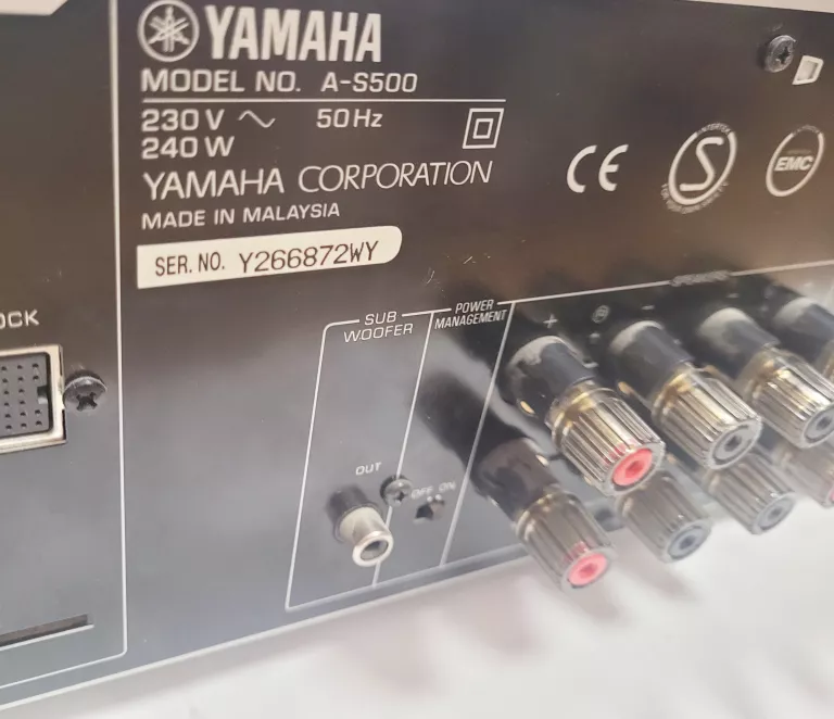 WZMACNIACZ YAMAHA A-S500