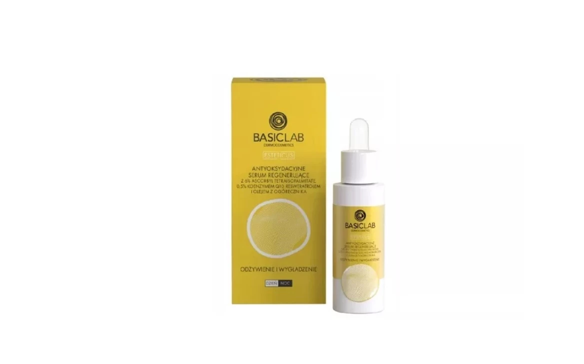 BASICLAB ANTYOKSYDACYJNE SERUM REGENERUJĄCE 30 ML Serum Loombard.pl