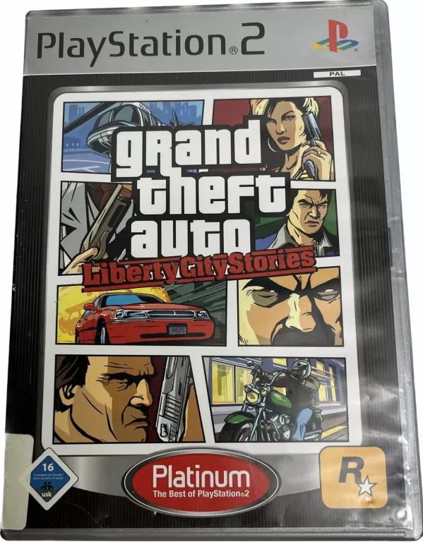PS2 GTA LIBERTY CITY STORIES KOMPLET