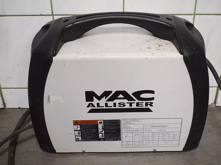 PÓŁAUTOMAT SPAWALNICZY MACALLISTER MIG/MAG 160 A