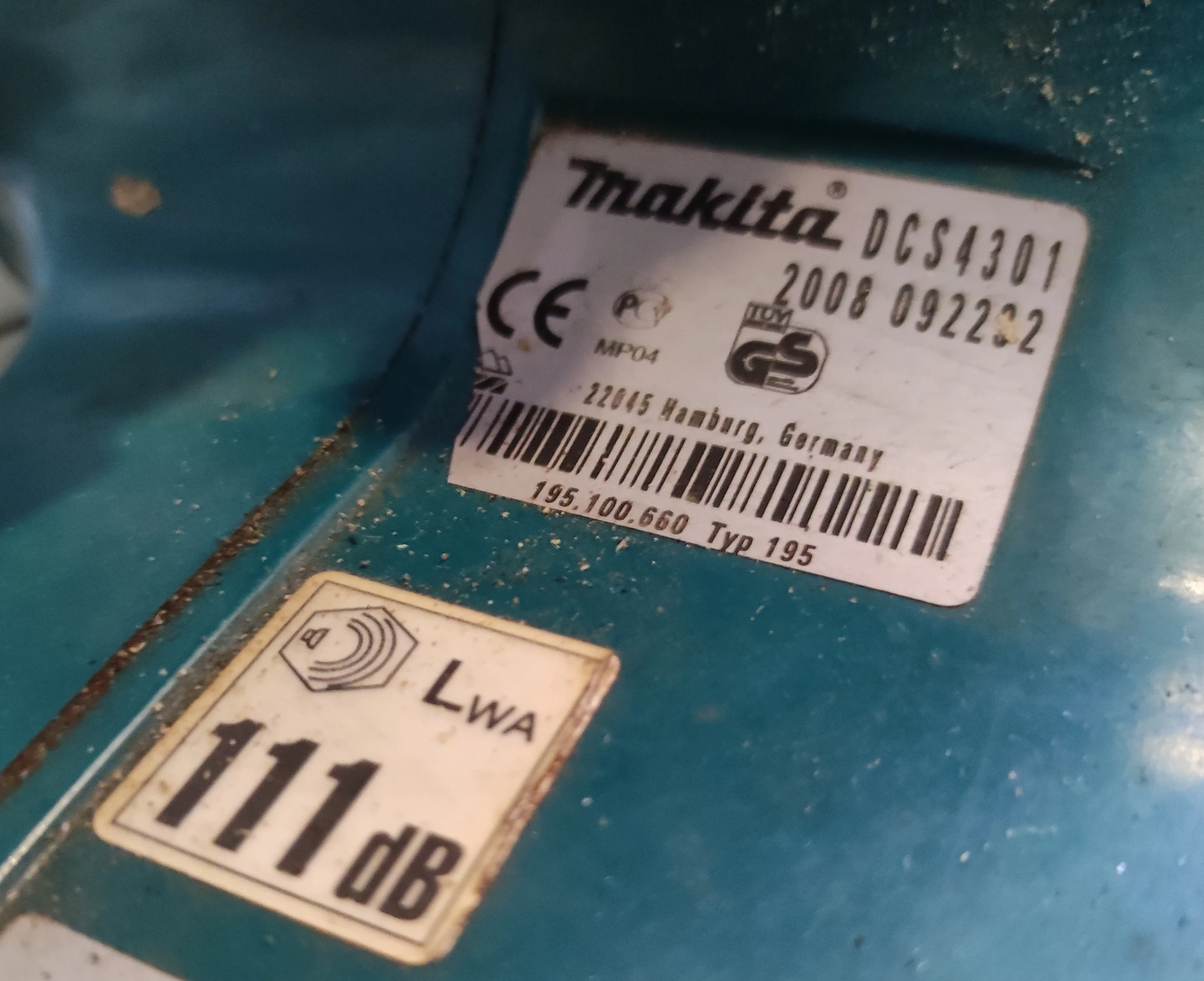 spalinowa-pila-lancuchowa-makita-dcs4301-kod-producenta-dcs-4301