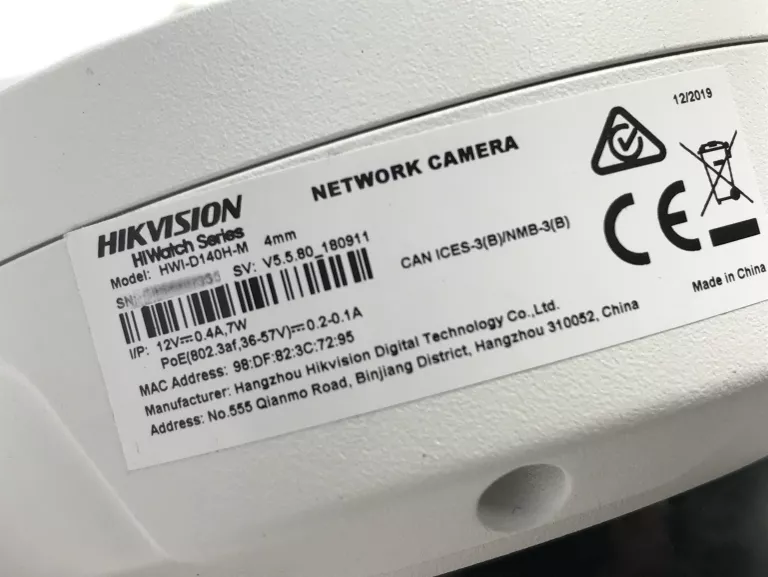 KAMERA HIKVISION HWI-D140H-M