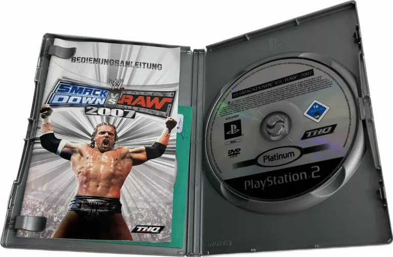 GRA PS2 SMACK DOWN VS RAW 2007