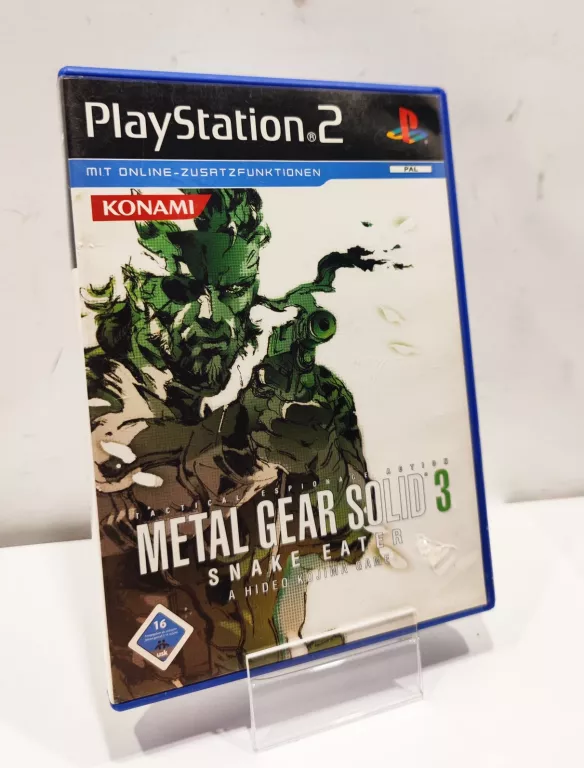 GRA NA PS2 METAL GEAR SOLID 3 SNAKE EATER DE