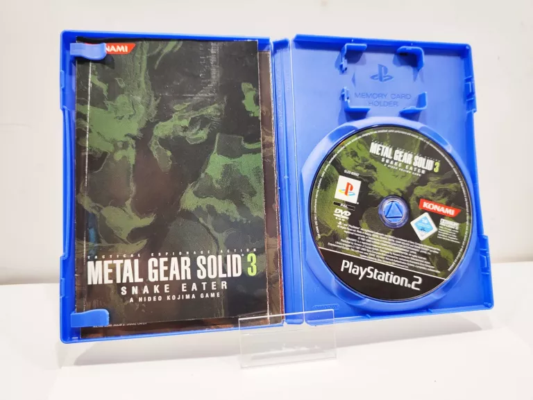 GRA NA PS2 METAL GEAR SOLID 3 SNAKE EATER DE