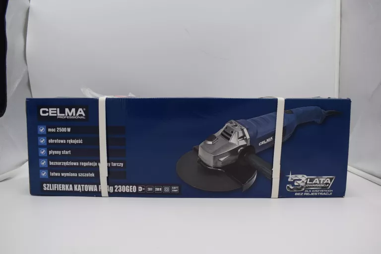 SZLIFIERKA KĄTOWA CELMA PRAG 230GEO 2500W
