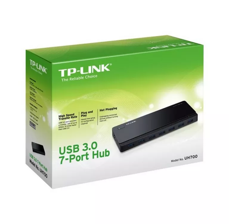 HUB TP-LINK UH700 USB 3.0 7-PORT HUB