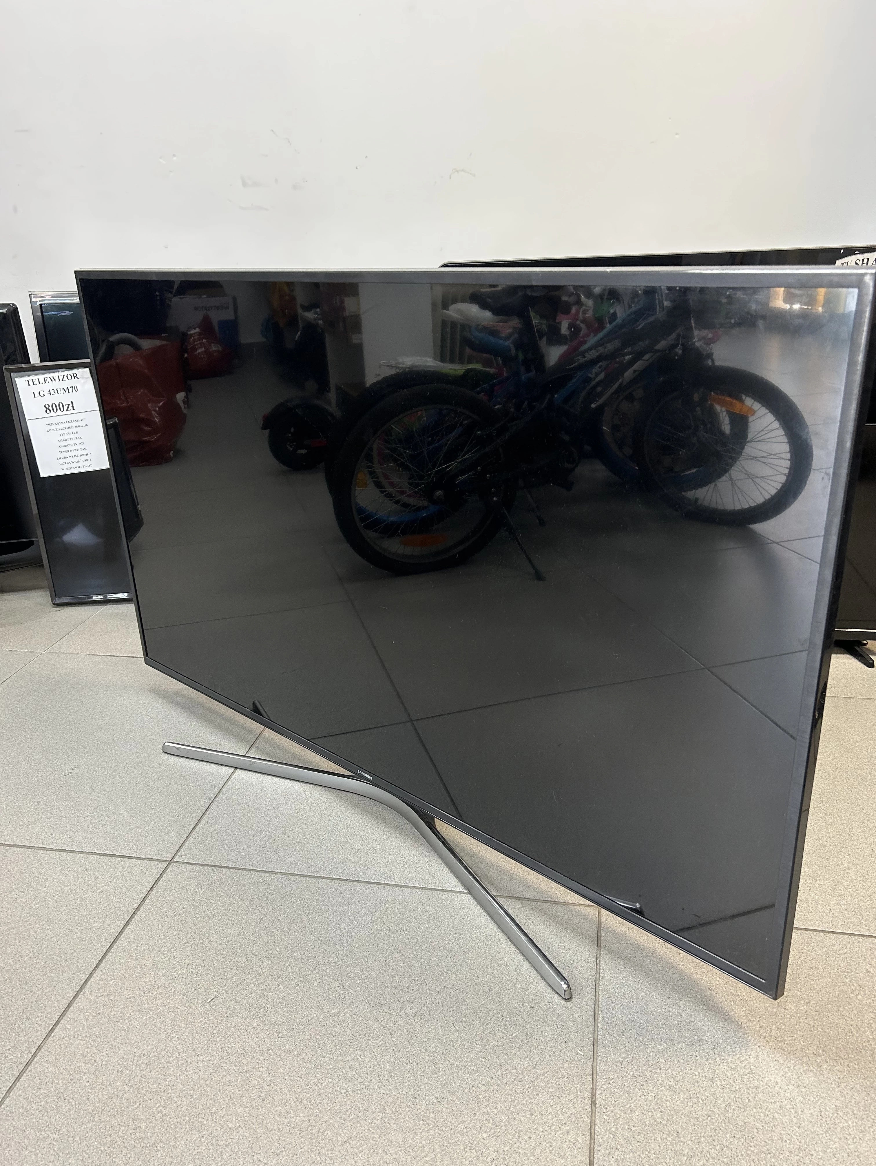 tv-samsung-ue55mu6102k-pilot-tylko-odbior-osobisty-plama-na-matrycy-stan-uzywany