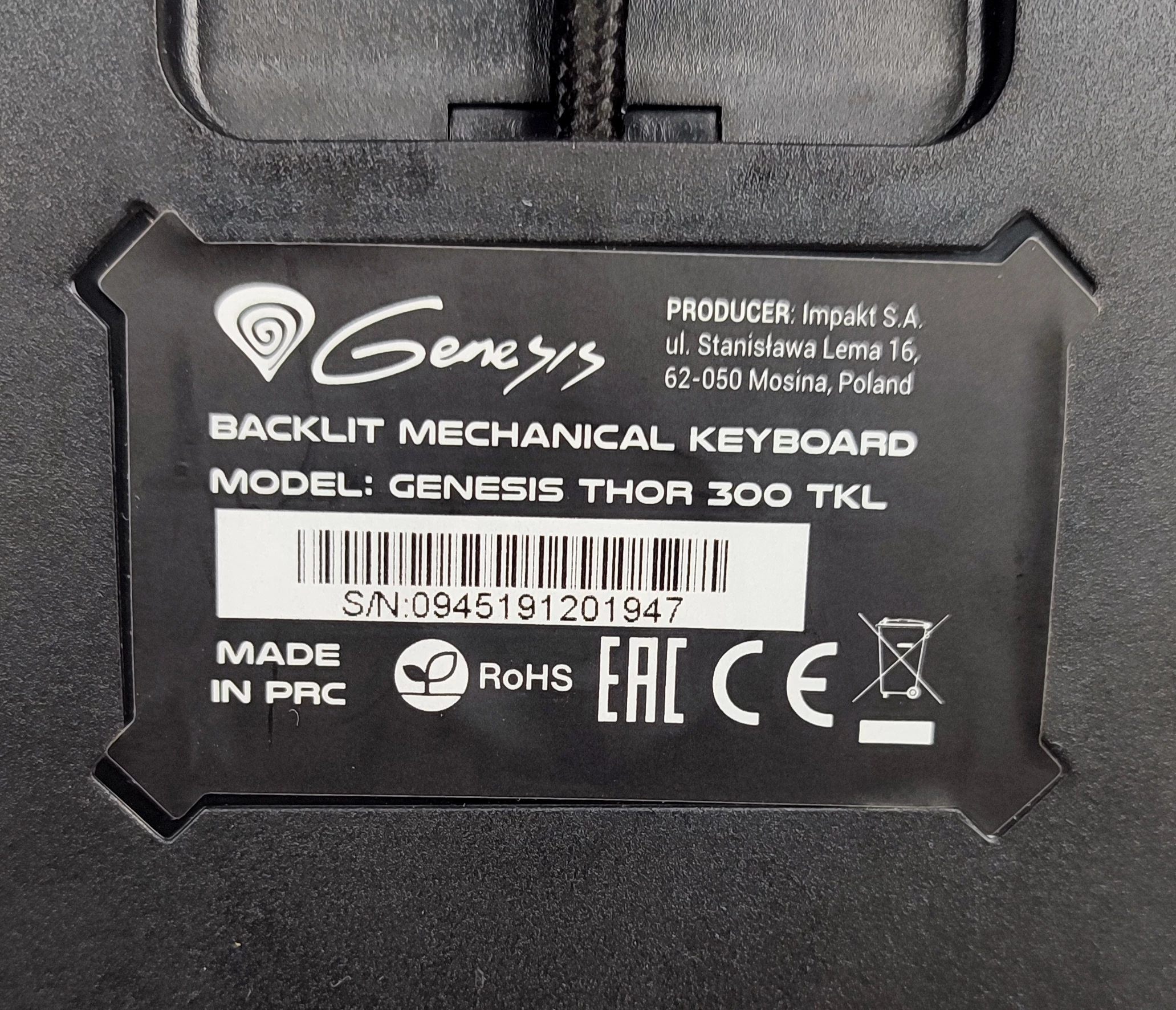 klawiatura-genesis-thor-300-tkl-rgb-stan-uzywany