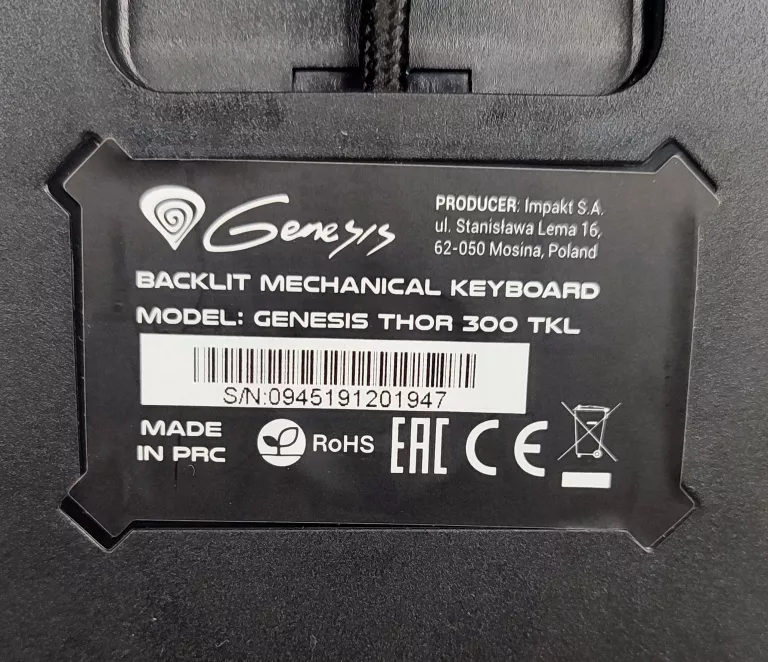 klawiatura-genesis-thor-300-tkl-rgb-stan-uzywany