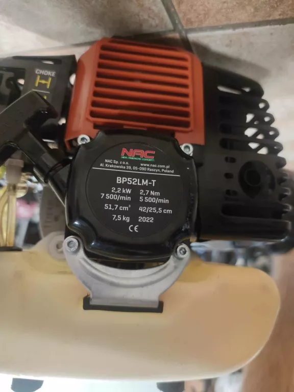 KOSA SPALINOWA PODKASZARKA NAC BP52LM-T