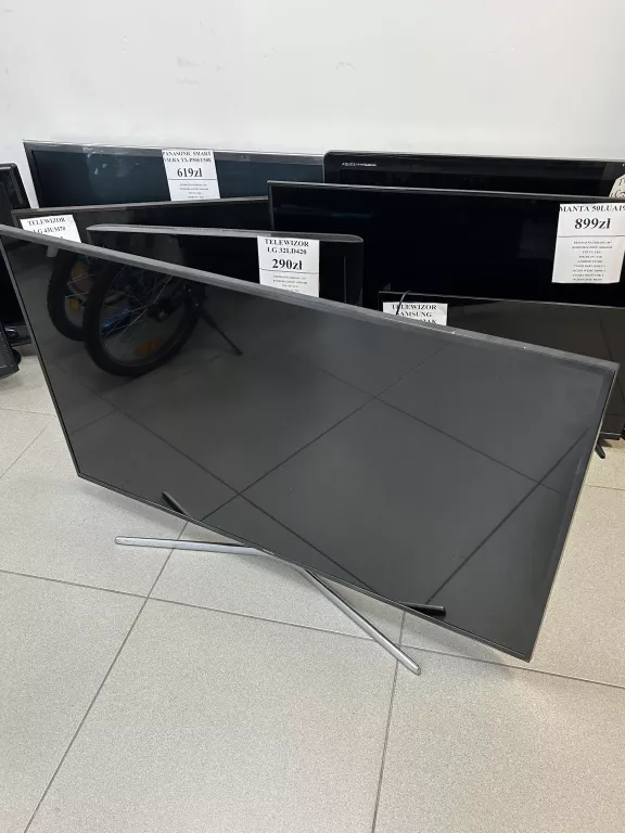 TV SAMSUNG UE55MU6102K PILOT TYLKO ODBIÓR OSOBISTY PLAMA NA MATRYCY