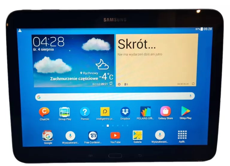 TABLET SAMSUNG GALAXY TAB 3 10.1 WIFI GT-P5210