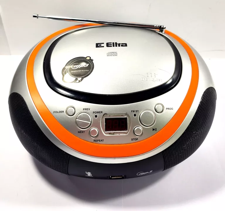 BOOMBOX ELTRA AUDIOX MP3 USB + CD + RADIO