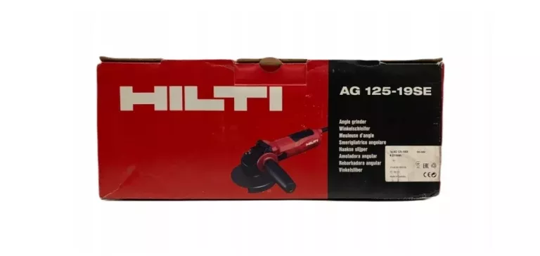 SZLIFIERKA KĄTOWA HILTI AG 125-19SE