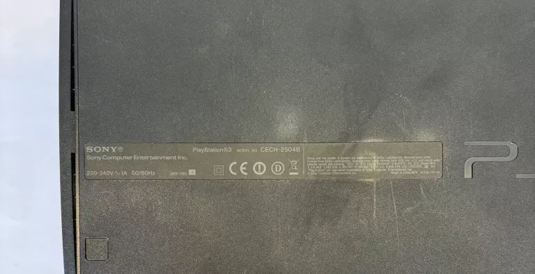 KONSOLA SONY PLAYSTATION 3 SLIM 320GB+ KABLE+PAD